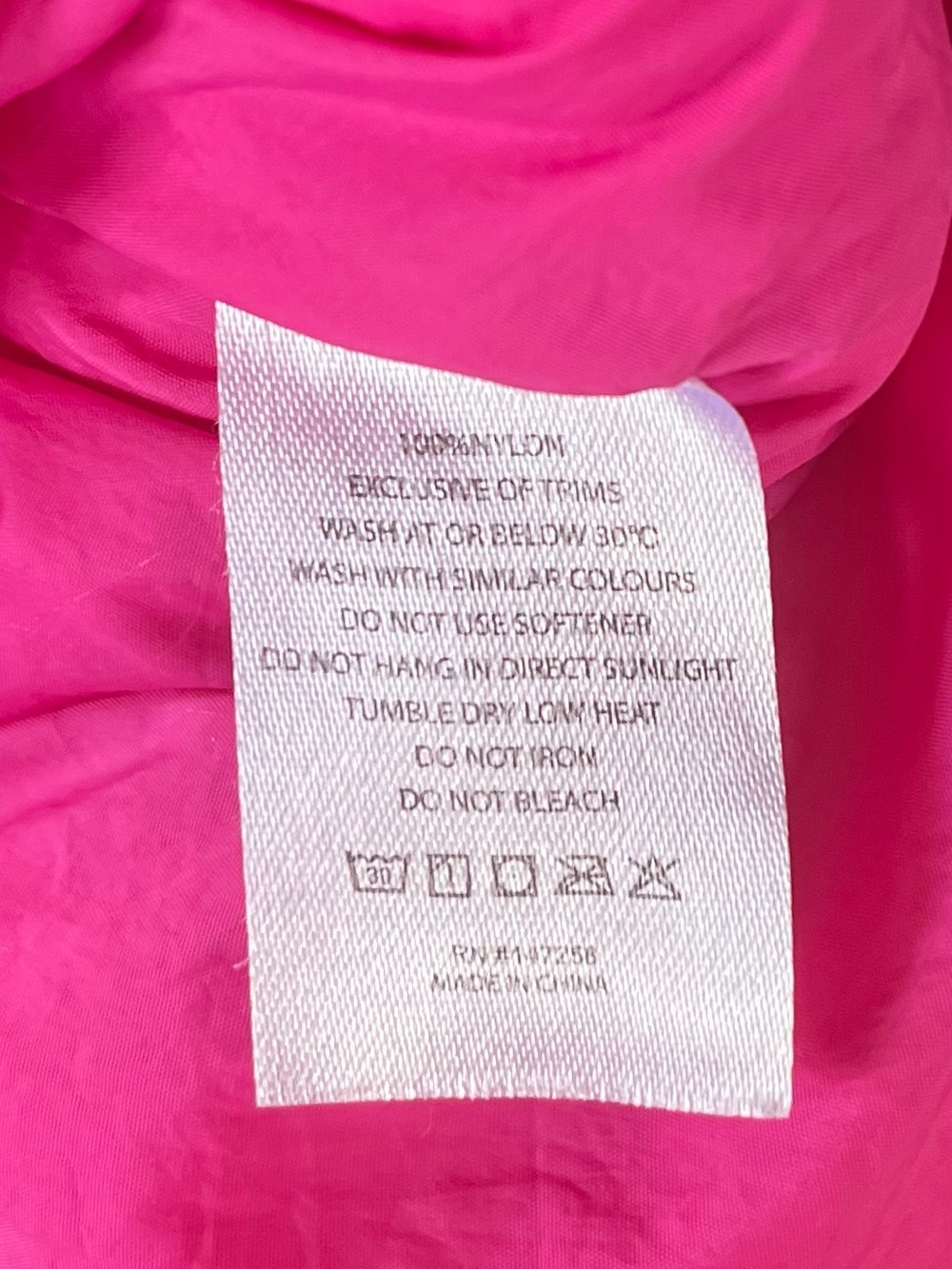 Simply Southern Hot Pink Cropped Puffer Vest Women’s XL/XXL - Picture 6 of 6